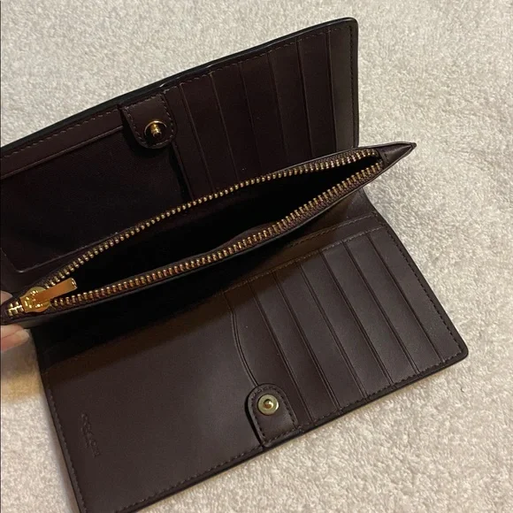 Coach Black Clutch Wallet - Picture 7 of 11